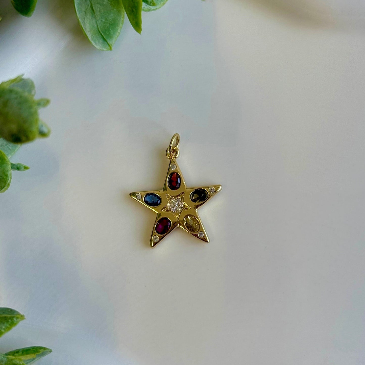 Color Star Charm