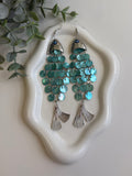 Happy Fish Shell Earrings