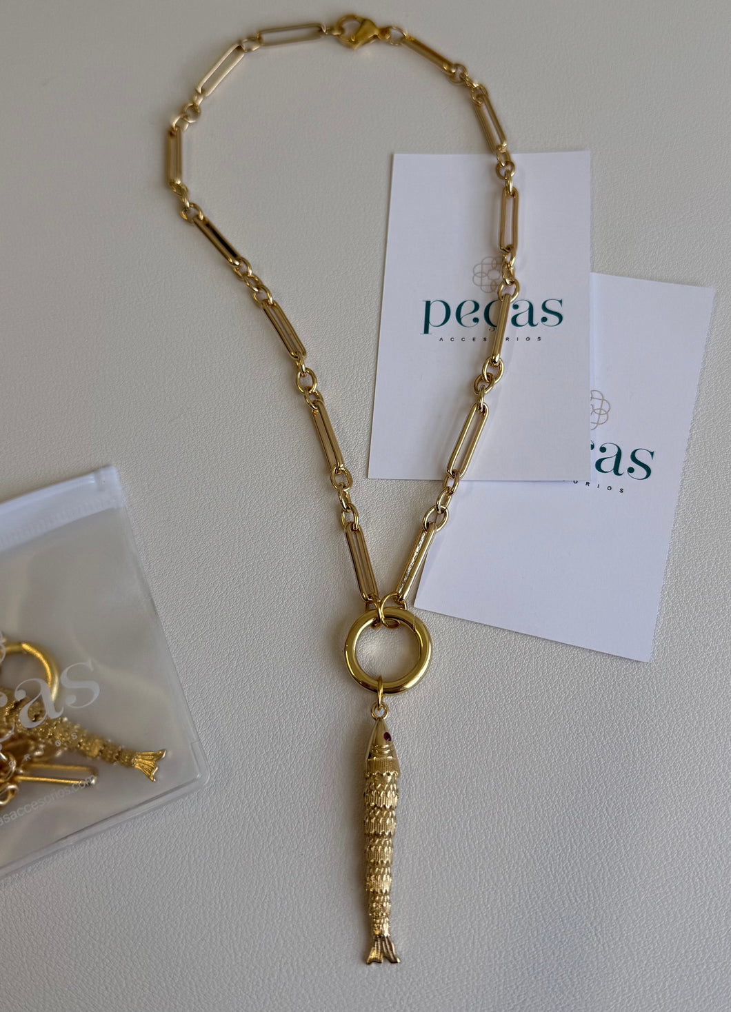 Gold Fish Chain