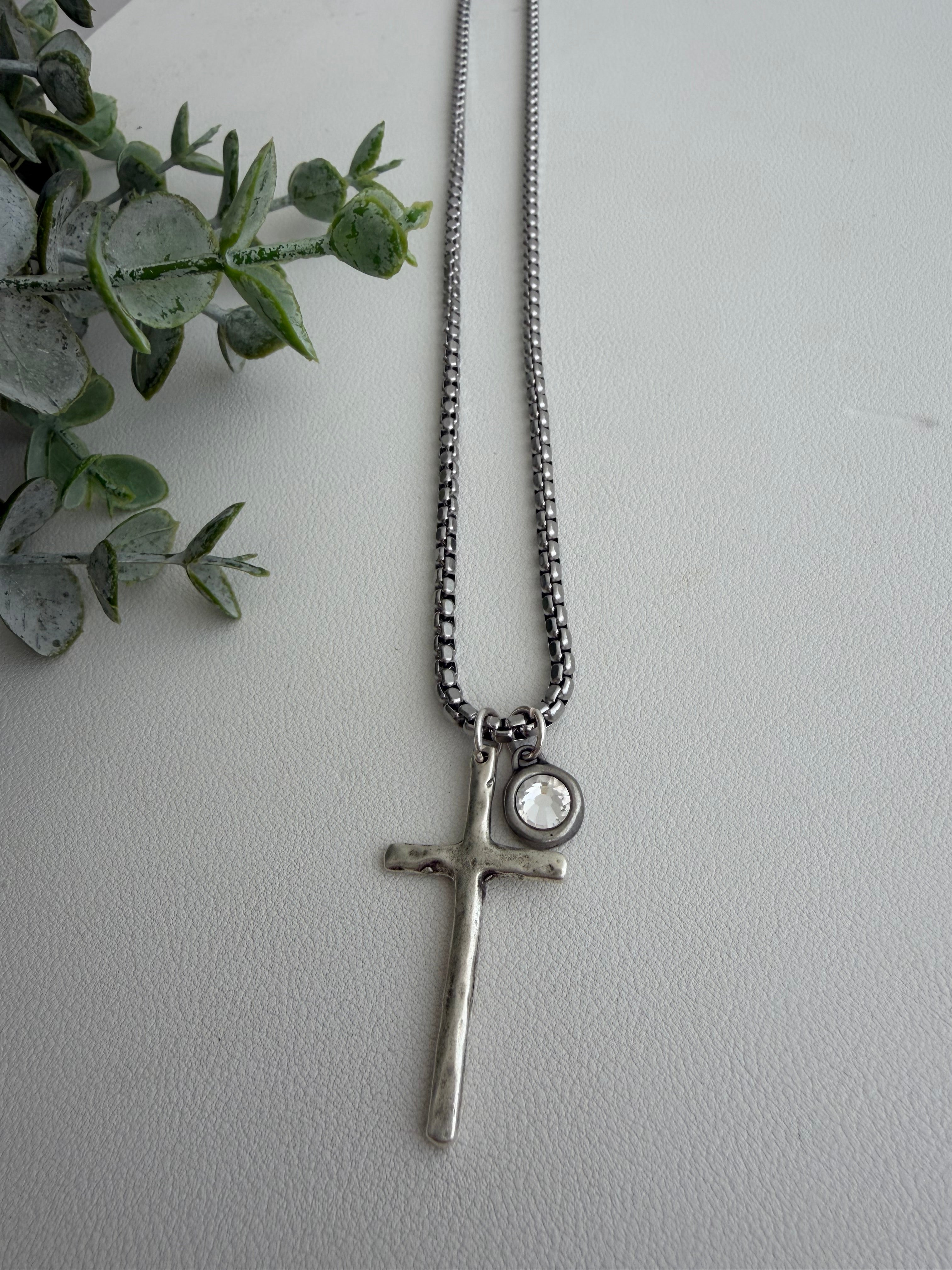 Skinny Cross Chain