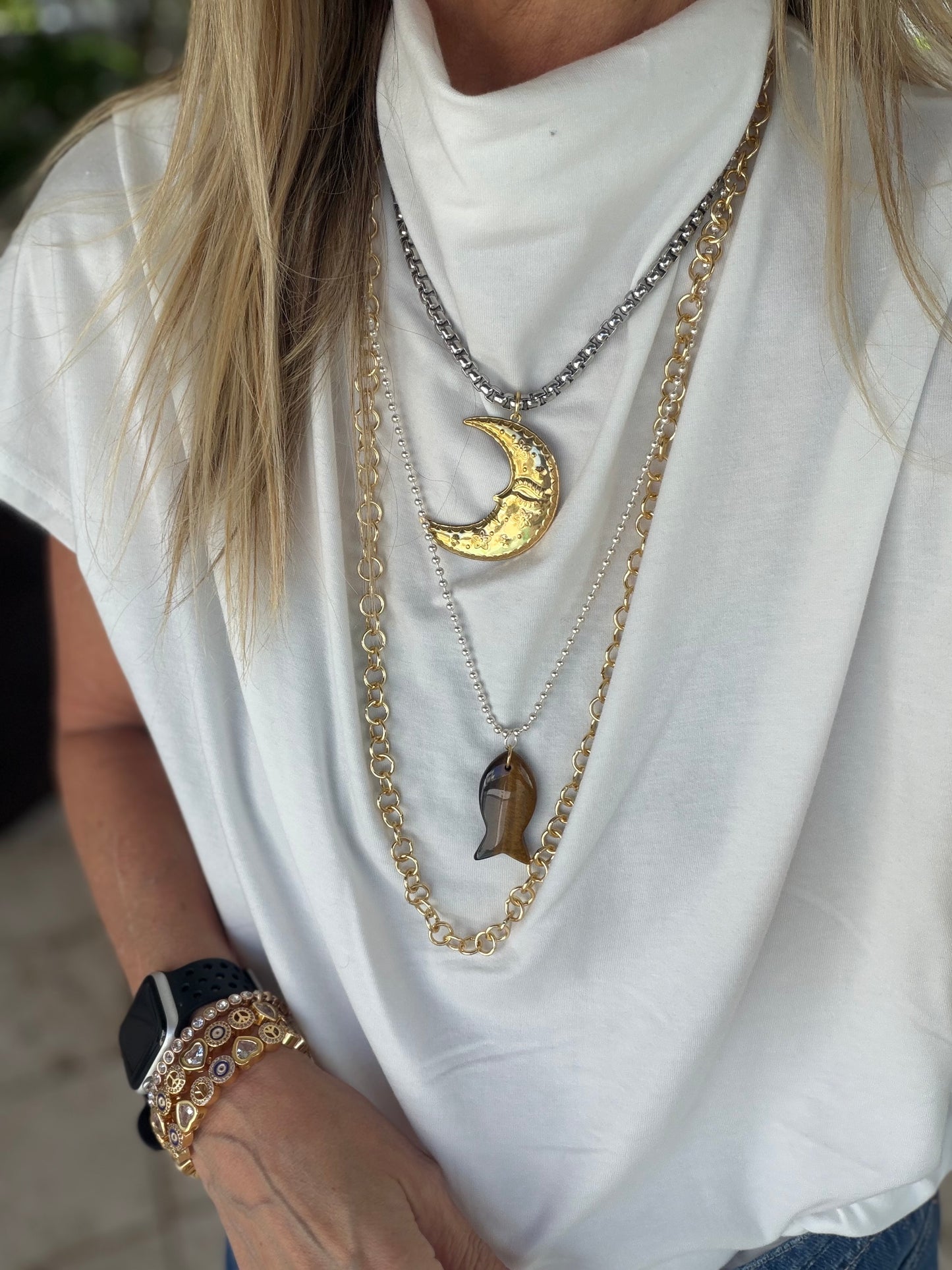 Sleepy Moon Chain