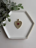 Royal Heart Charm