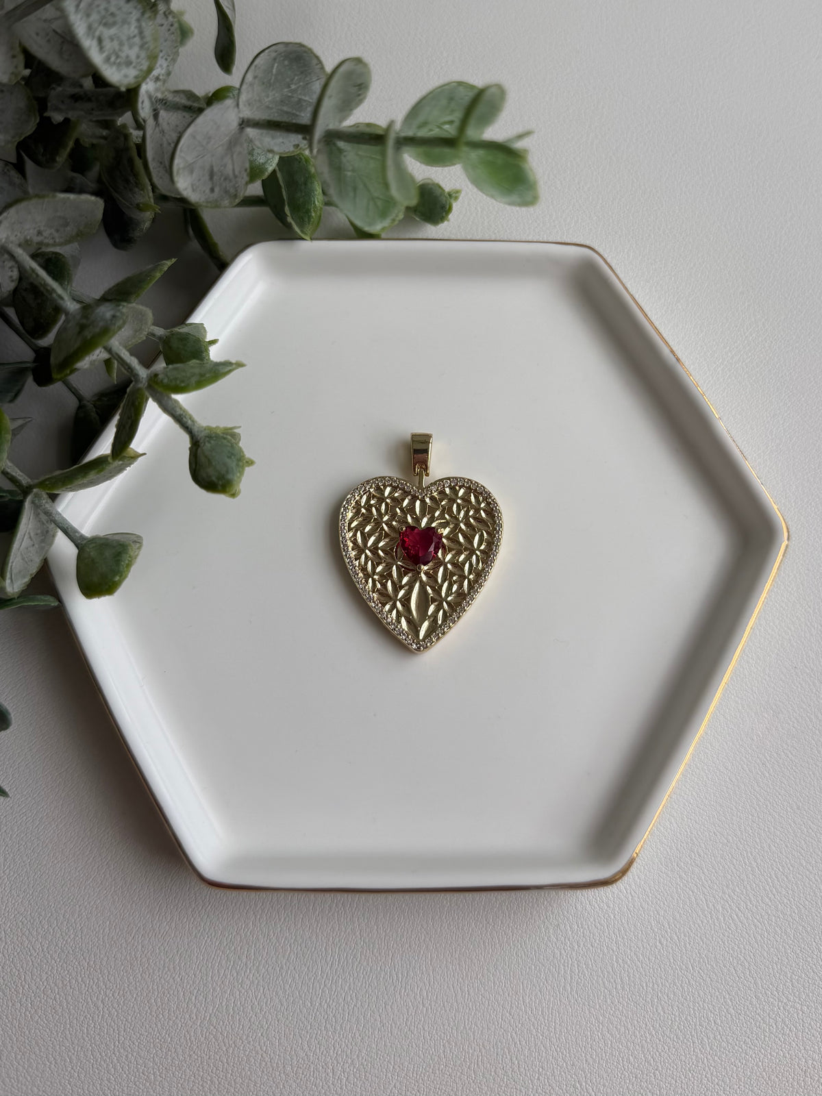 Royal Heart Charm