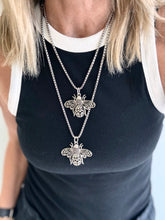 Load image into Gallery viewer, Silver Bee Chain
