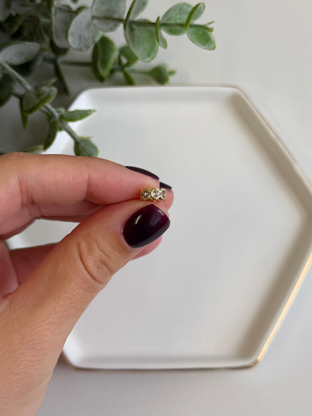 Clear dots spacer