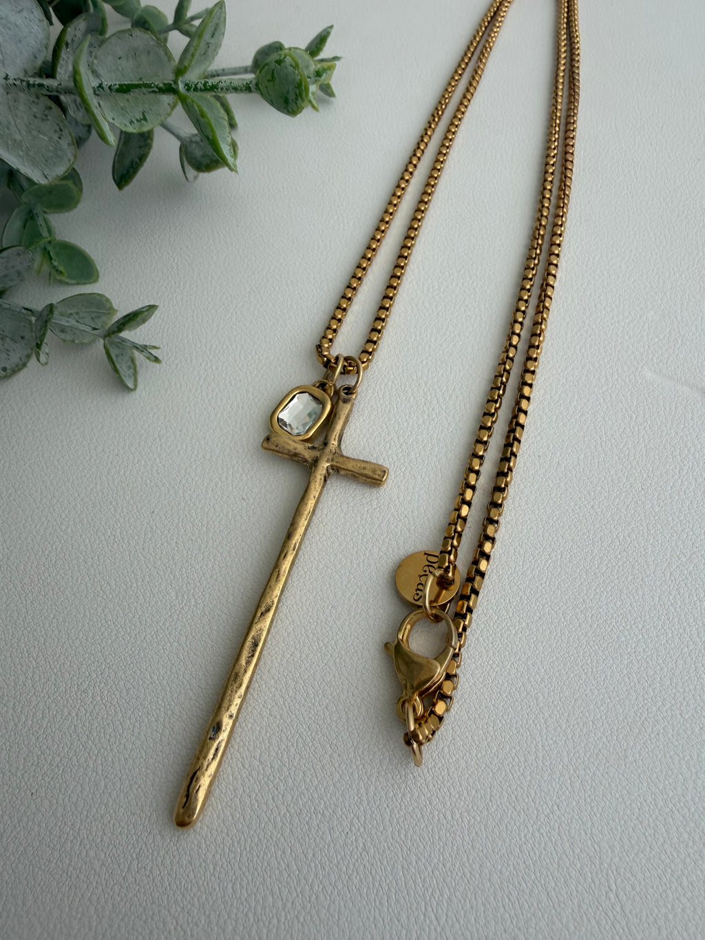 Skinny Cross Chain