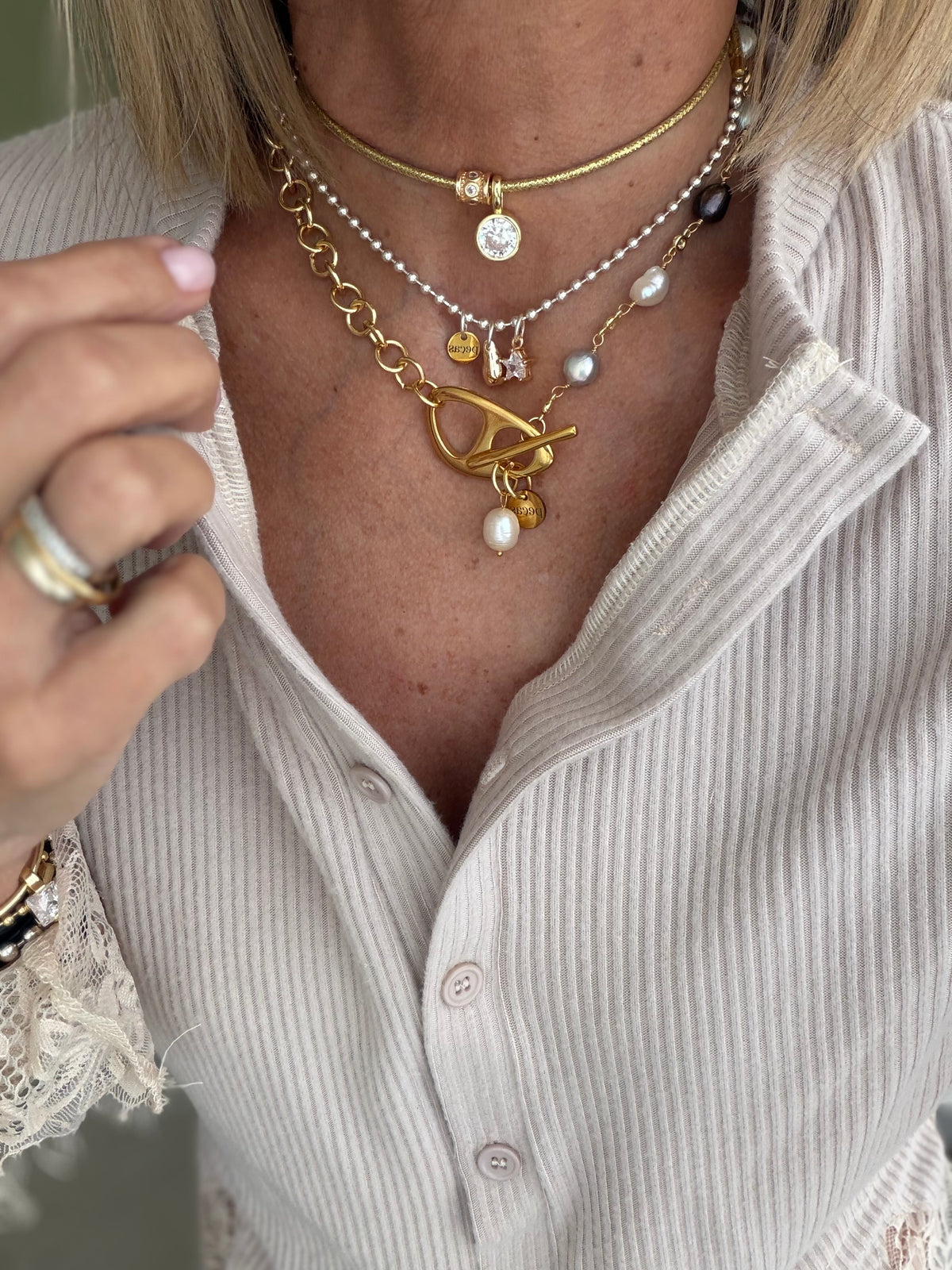 Sirena Pearls Chain