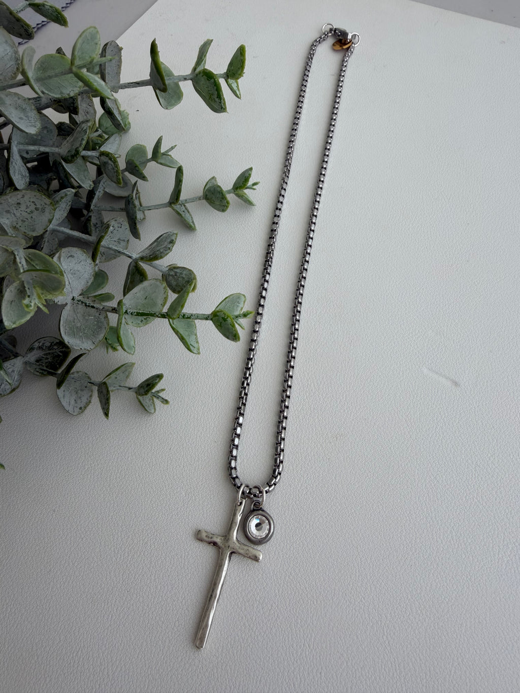 Skinny Cross Chain