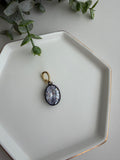 Black Zirconia Charm