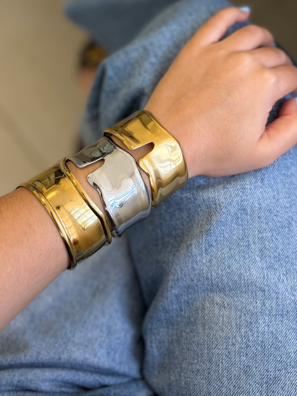 Sheila Cuff Bracelet