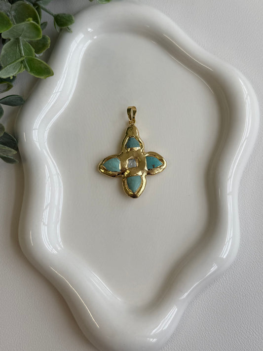 Turquoise Baroque Charm