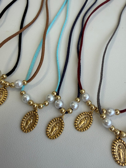 Virgen Maria Necklaces