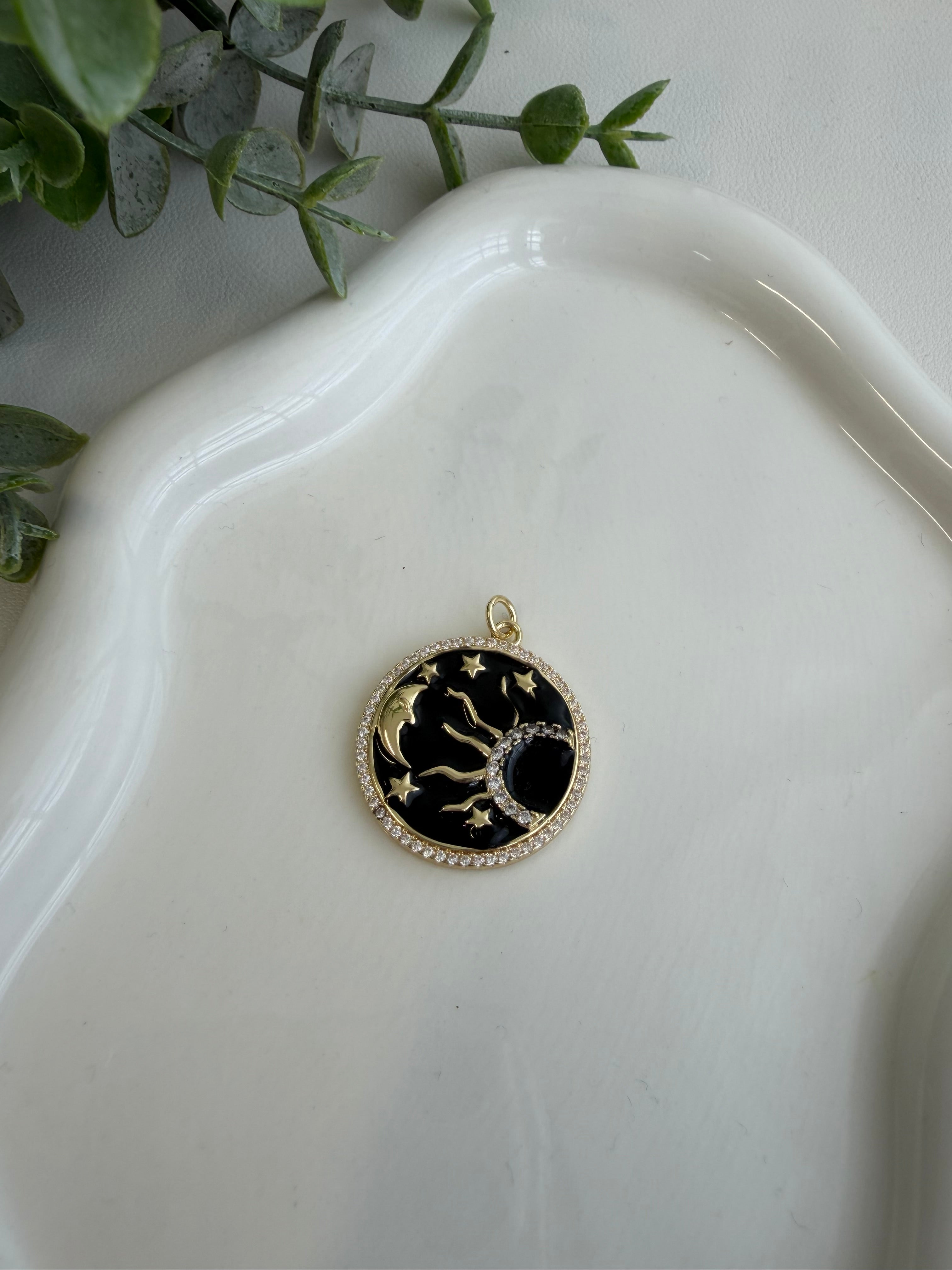 Moon & Sun Charm
