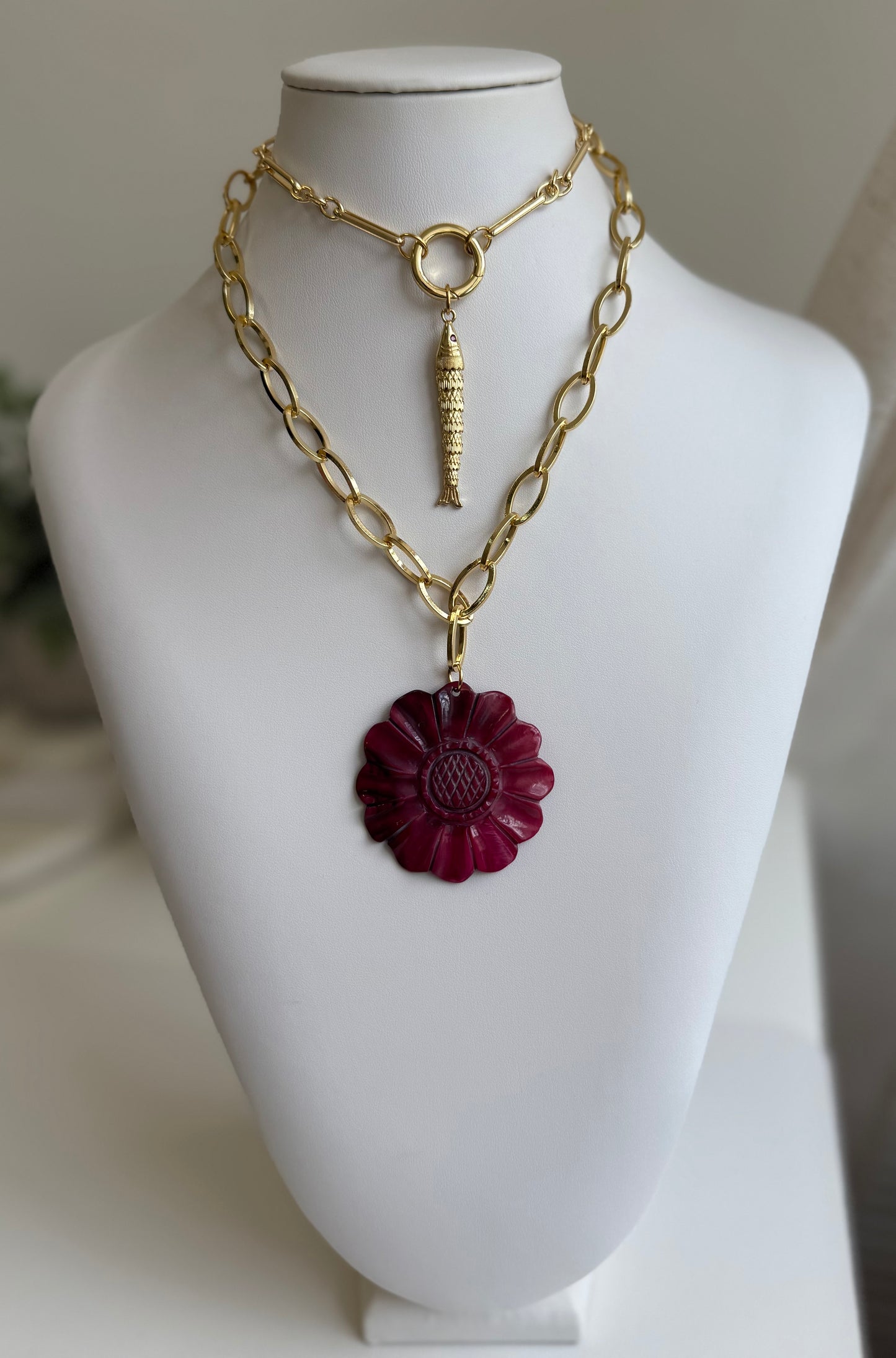 Wine Flower Chain