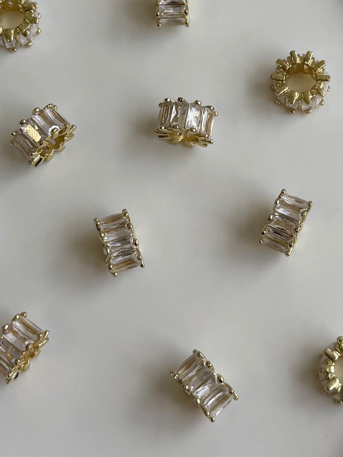 Clear & Multicolor Spacer