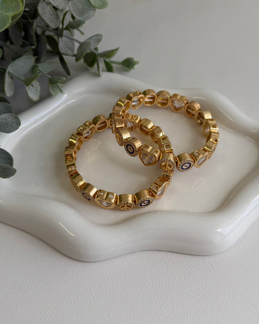 Peace and Love Bracelet