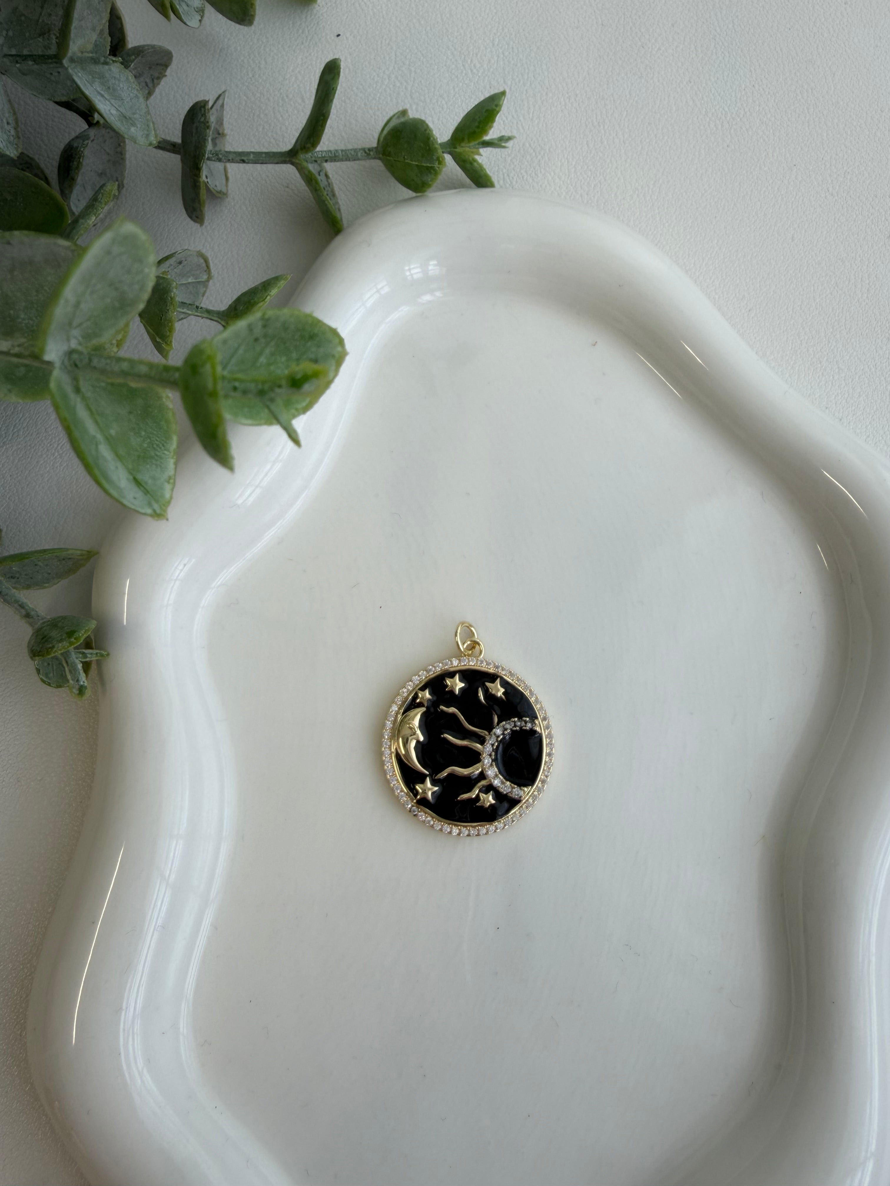 Moon & Sun Charm