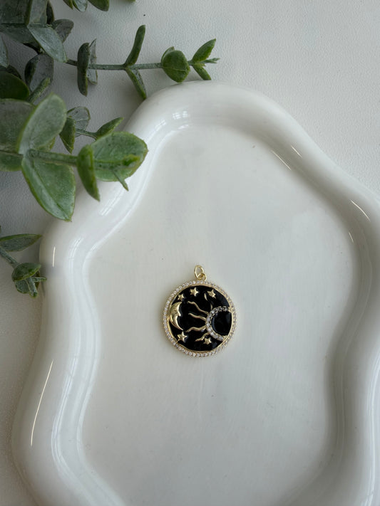 Moon & Sun Charm