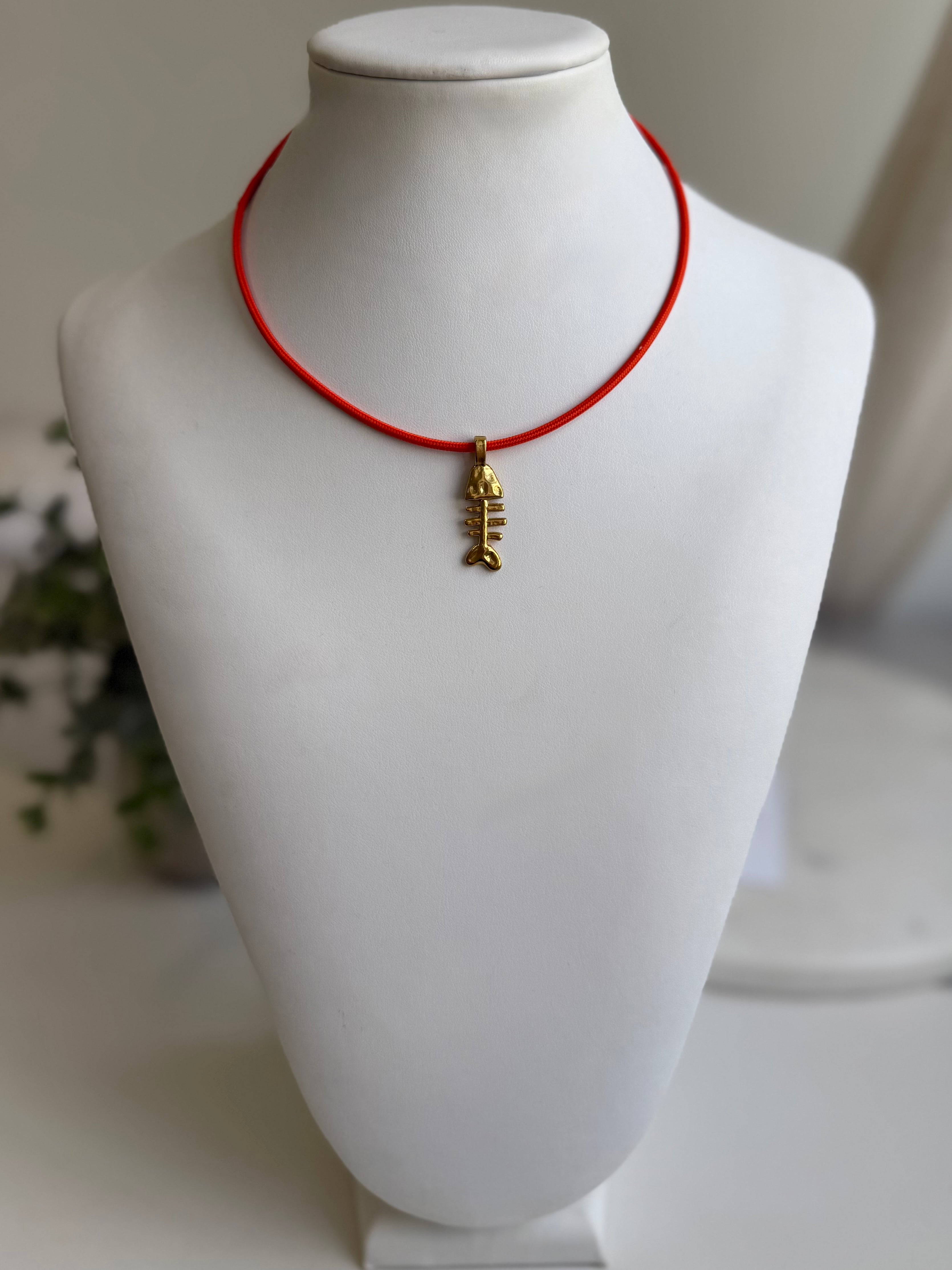 Fish Bone Charm