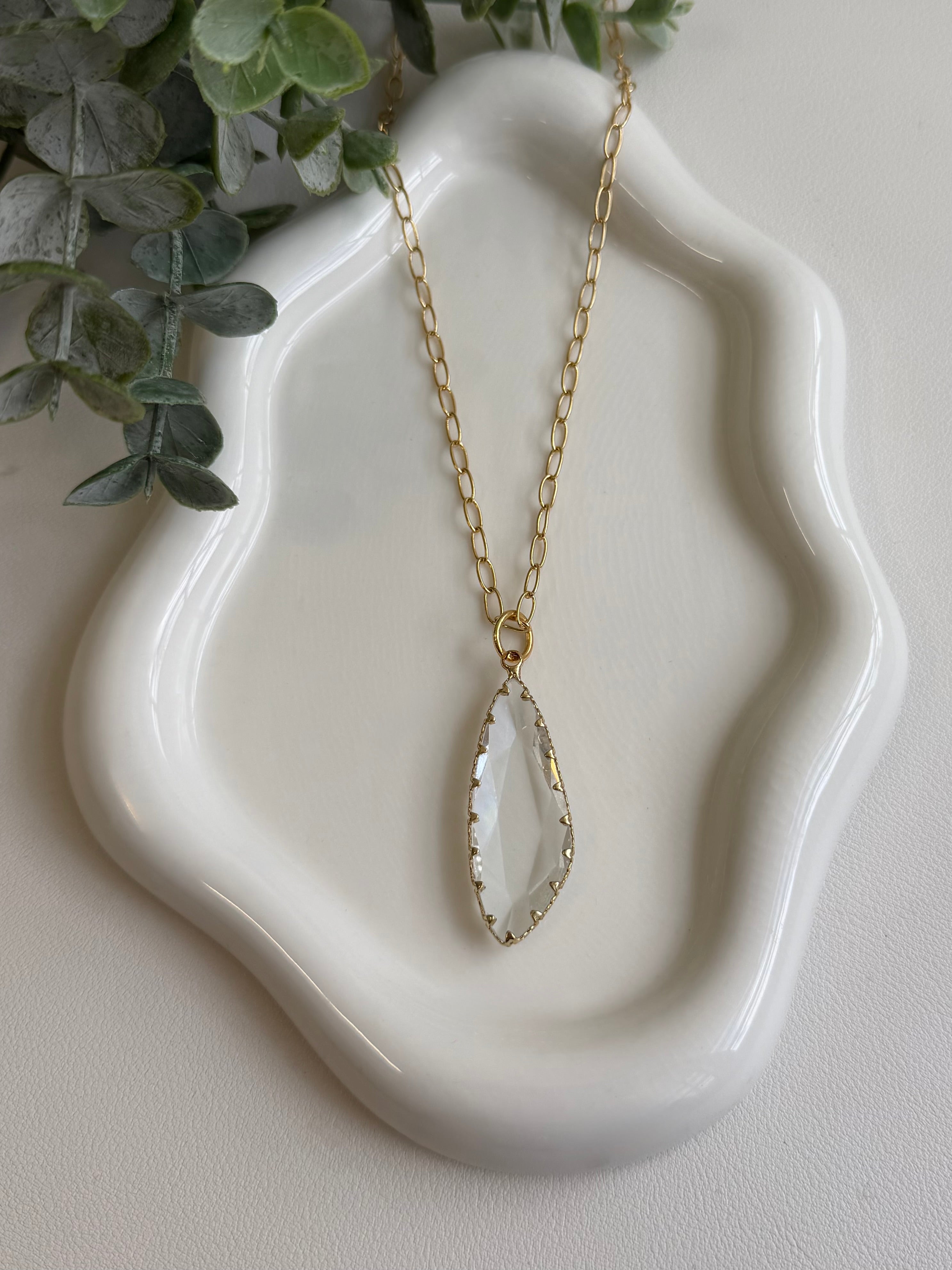 Clear Drop Chain