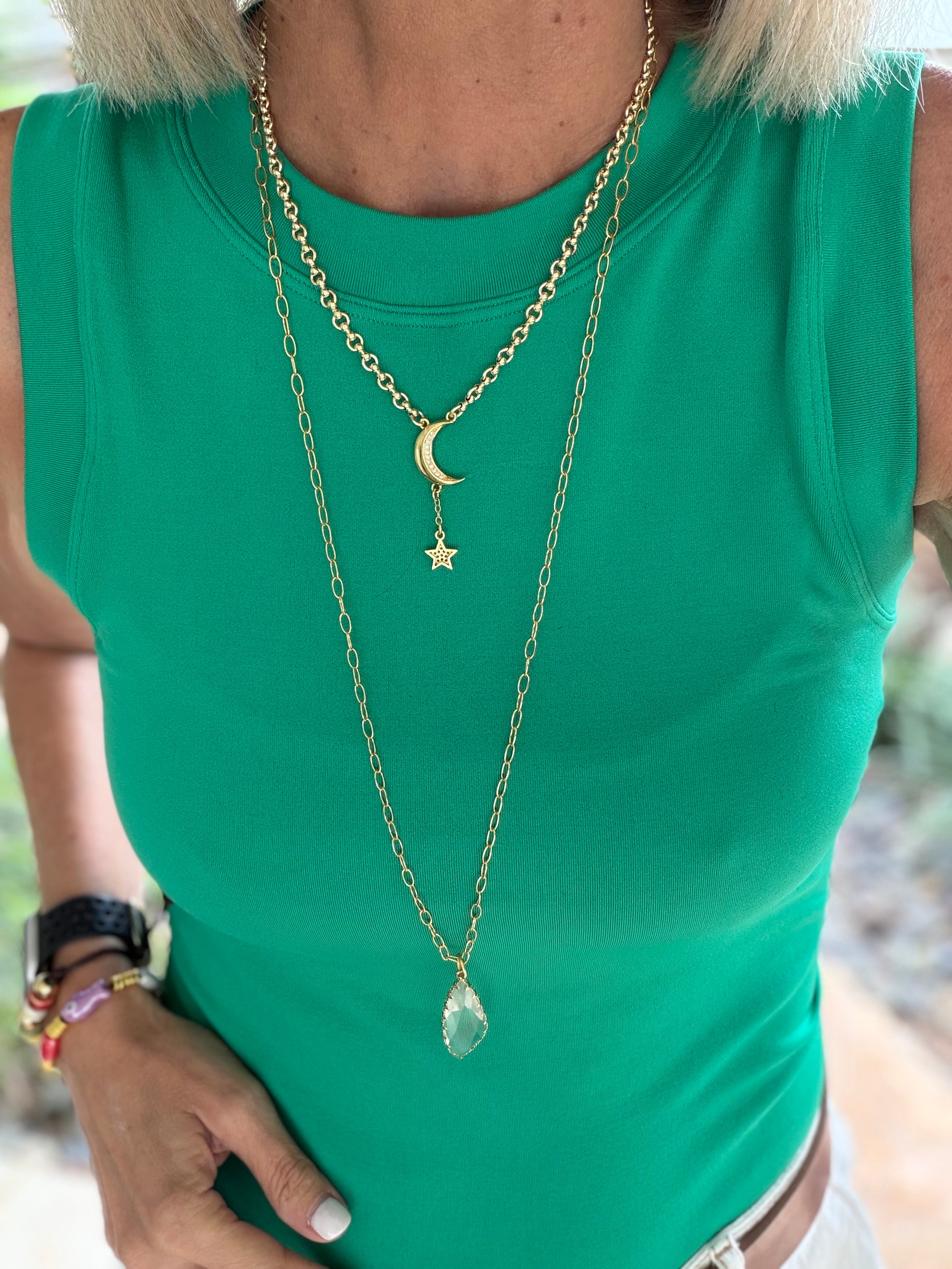 Clear Drop Chain