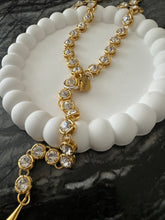 Load image into Gallery viewer, Rhinestone Lariat Chain
