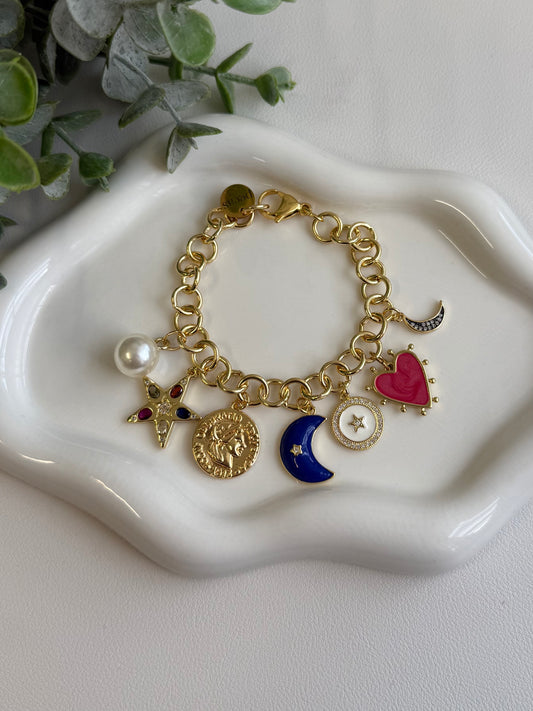 Color Charms Bracelet