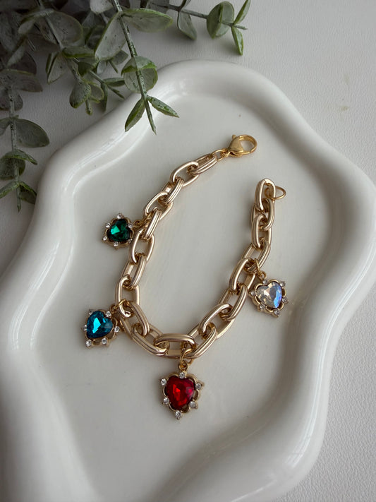 Rainbow Crystals Bracelets