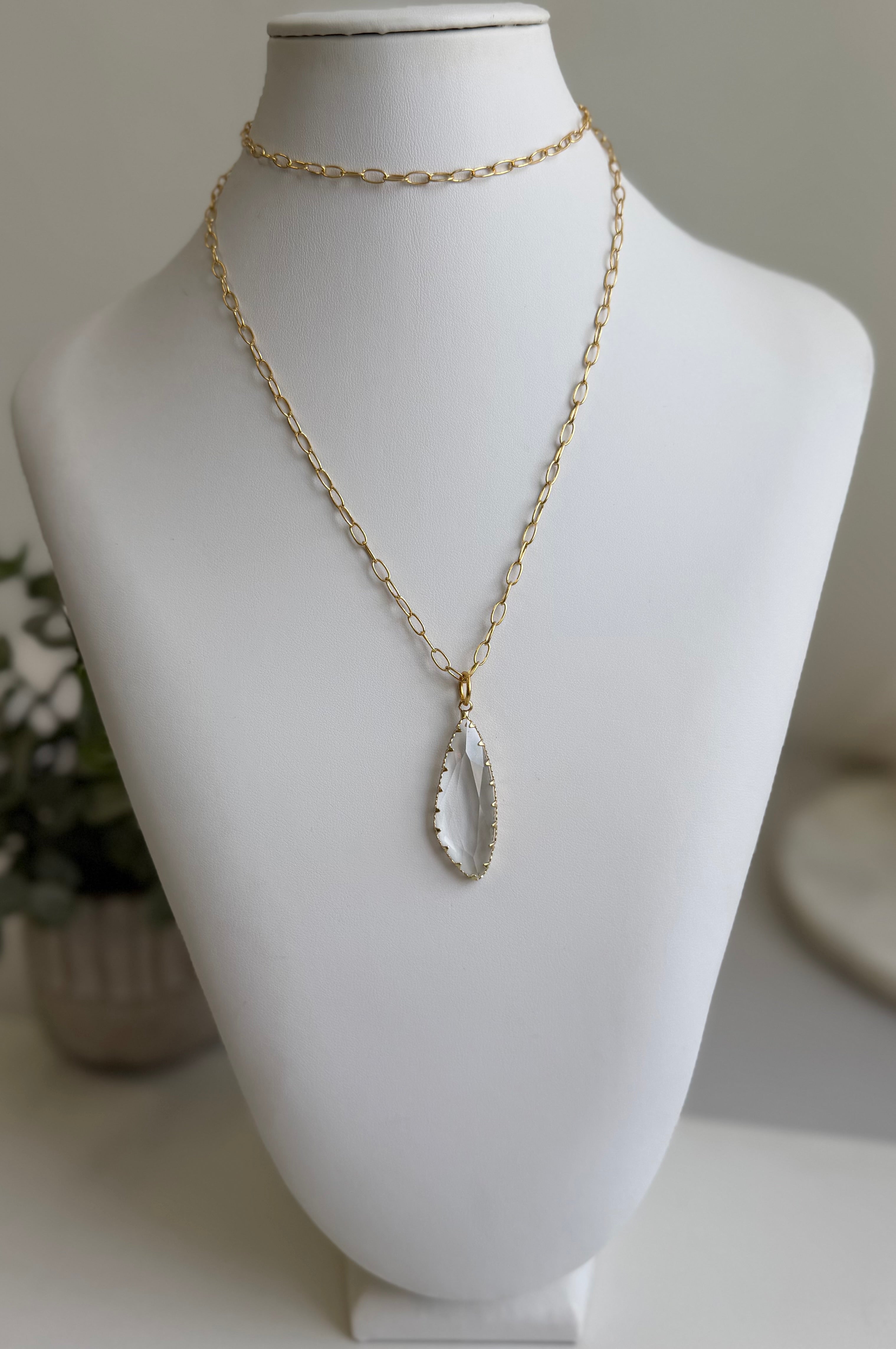 Clear Drop Chain