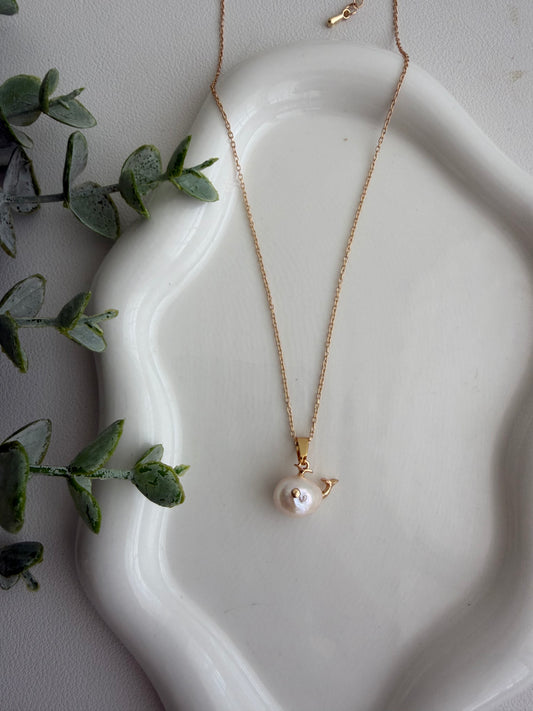 Pearl Whale Chain