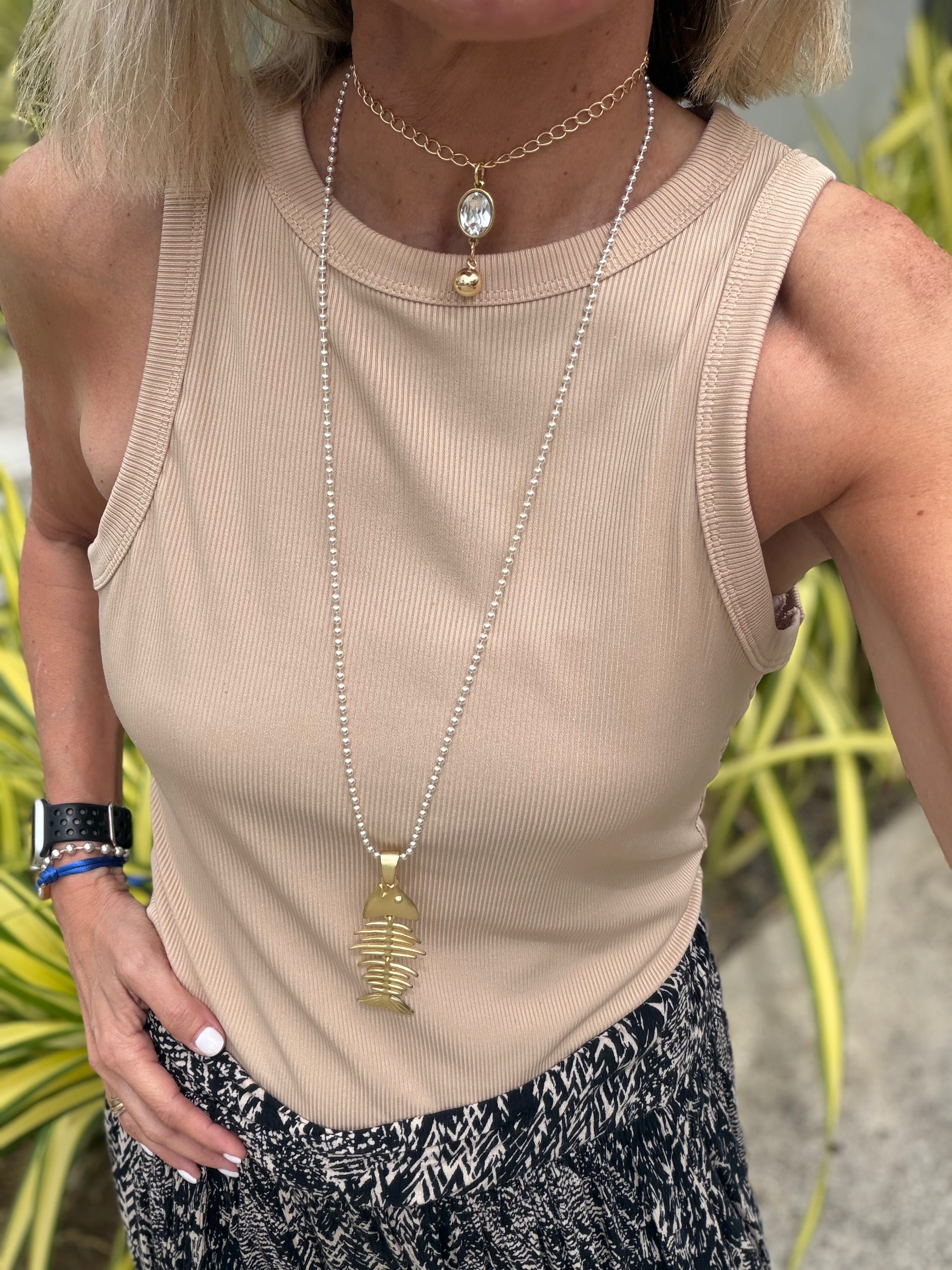 Pez Esqueleto Chain