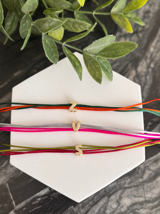 Personalized Initial Bracelet