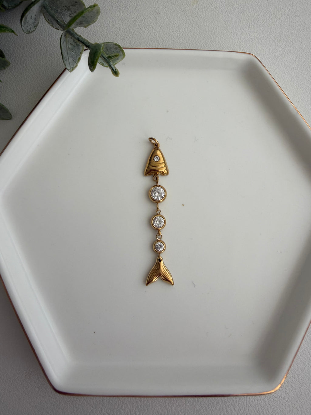 Sparkle Sardine Charm