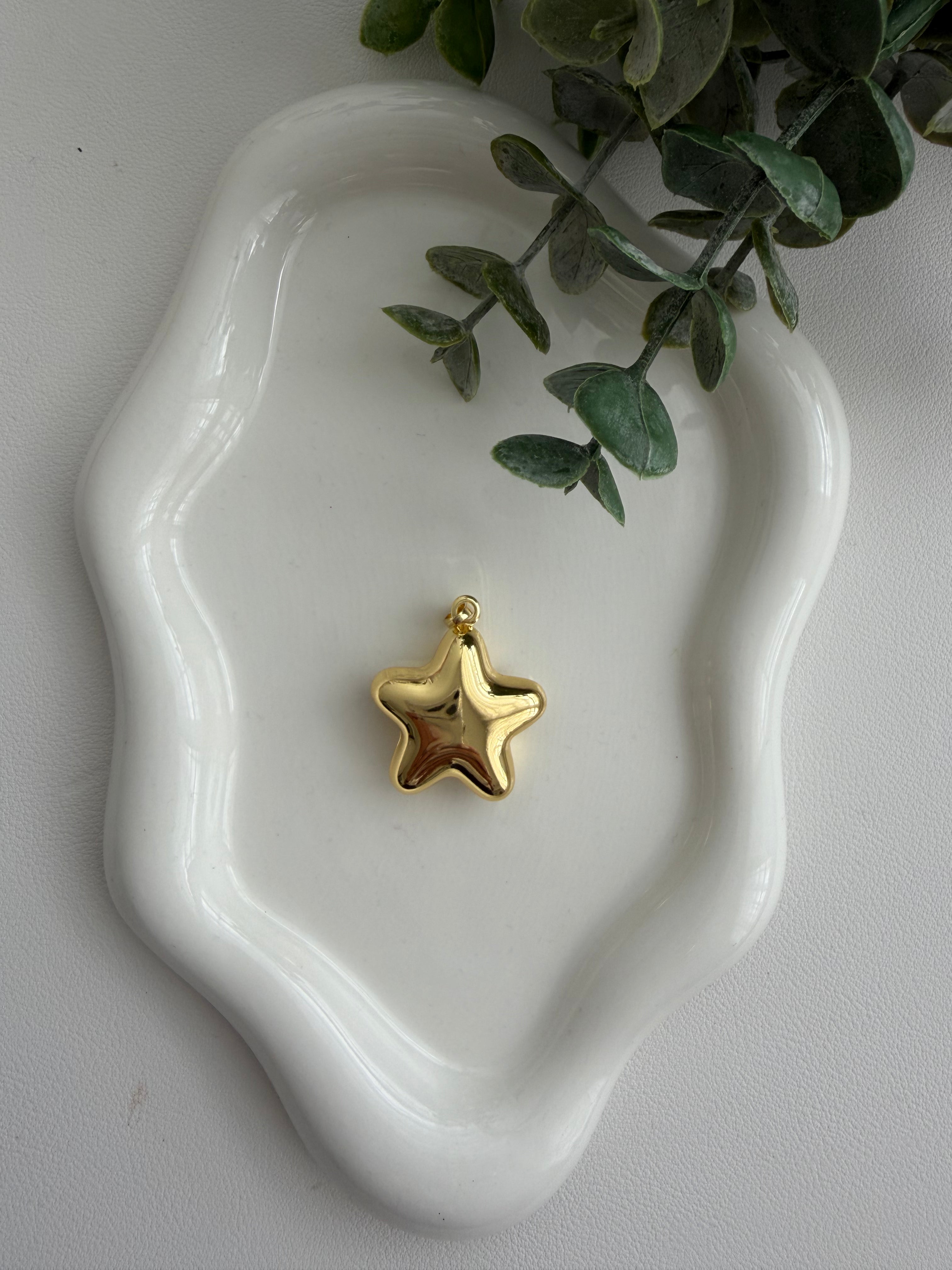 Puffy Star Charm