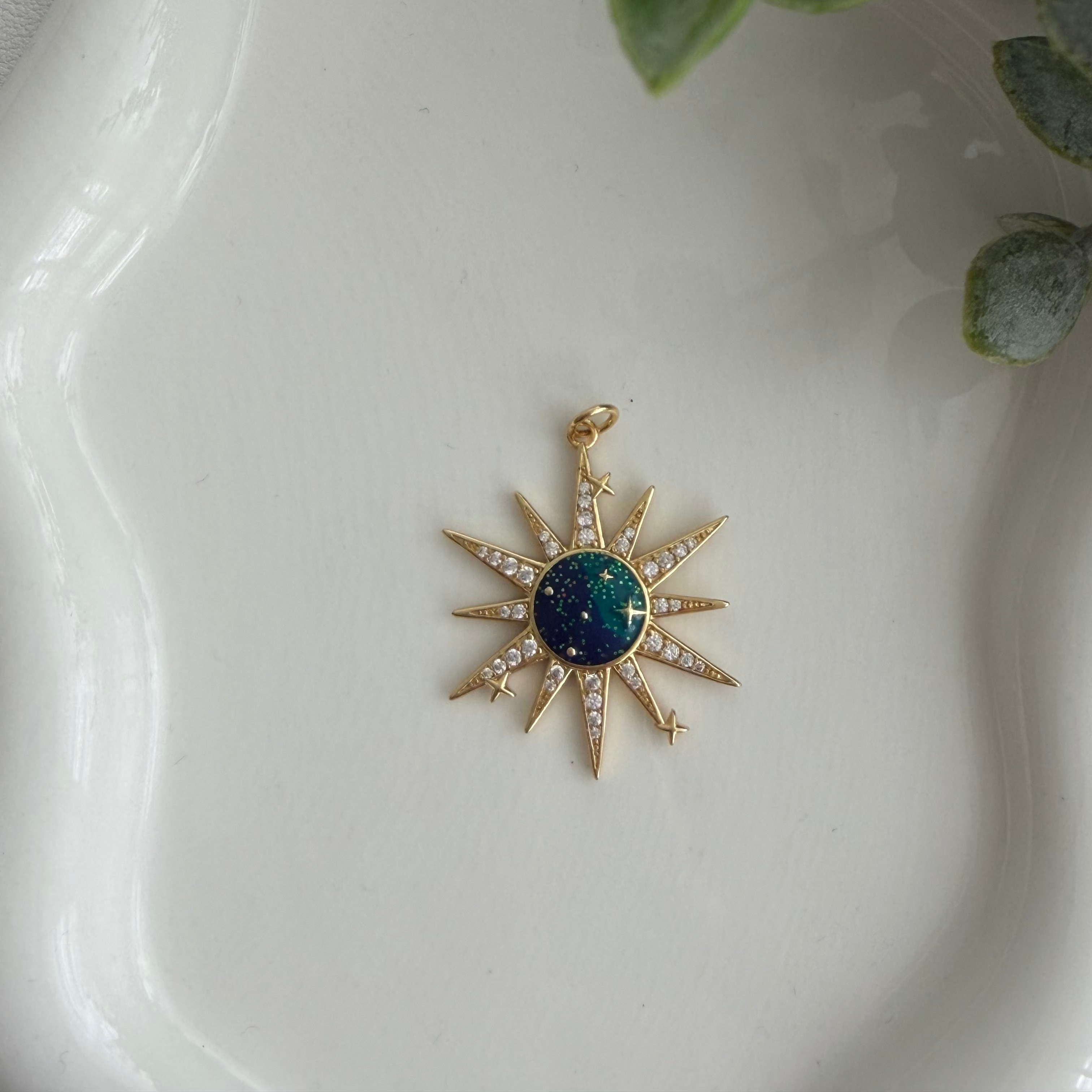 Blue Planet Charm