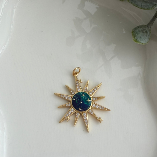 Blue Planet Charm