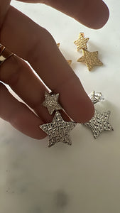 Pentagram Star Earrings