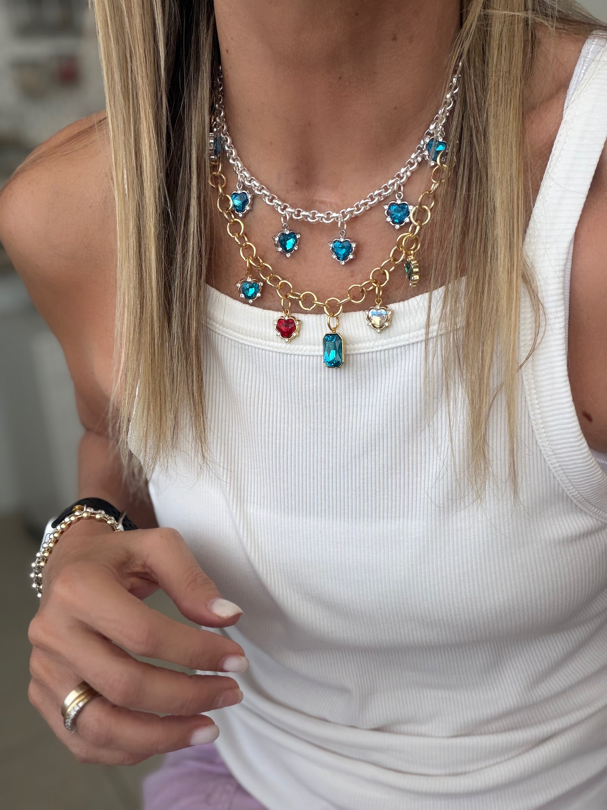 Corazón Turquesa Chain