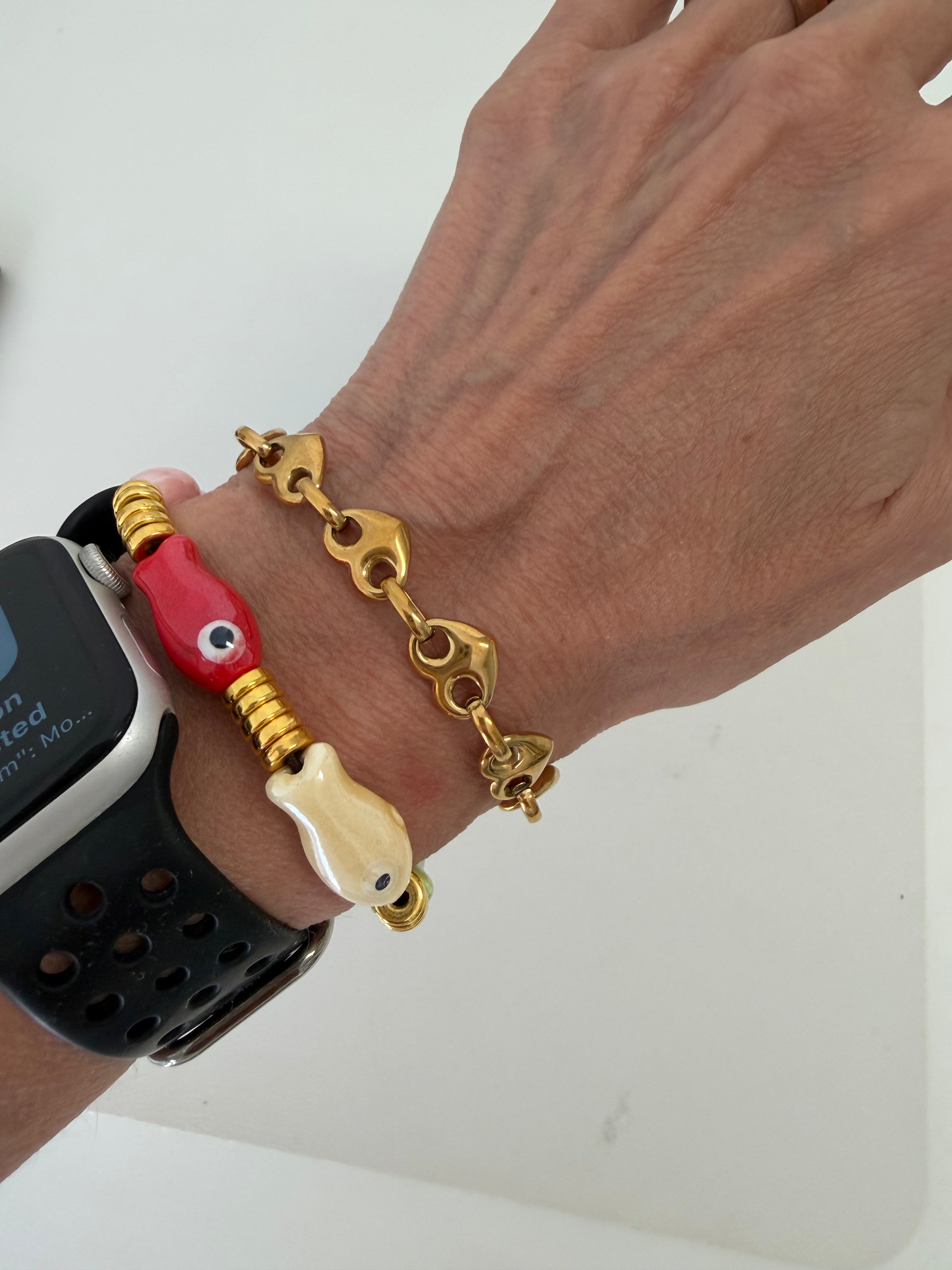 Heart Links Bracelet